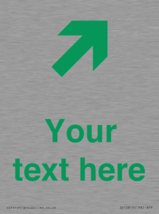IV10819: Custom Safe Condition inverse: Green Up right arrow