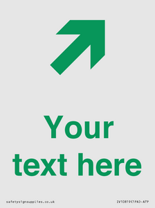 IV10819: Custom Safe Condition inverse: Green Up right arrow