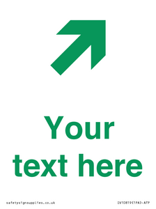 IV10819: Custom Safe Condition inverse: Green Up right arrow