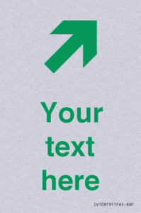 IV10819: Custom Safe Condition inverse: Green Up right arrow