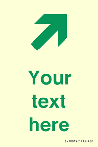 IV10819: Custom Safe Condition inverse: Green Up right arrow