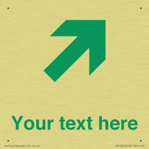 IV10819: Custom Safe Condition inverse: Green Up right arrow