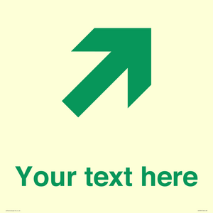 IV10819: Custom Safe Condition inverse: Green Up right arrow