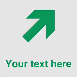 IV10819: Custom Safe Condition inverse: Green Up right arrow