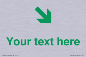 IV10823: Custom Safe Condition inverse: Green Down right arrow