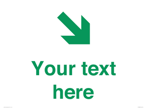 IV10823: Custom Safe Condition inverse: Green Down right arrow