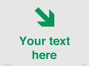 IV10823: Custom Safe Condition inverse: Green Down right arrow