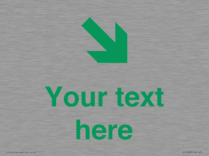 IV10823: Custom Safe Condition inverse: Green Down right arrow