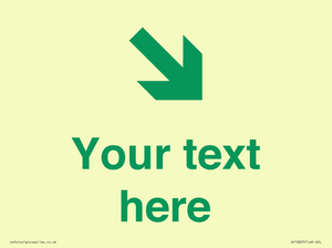 IV10823: Custom Safe Condition inverse: Green Down right arrow