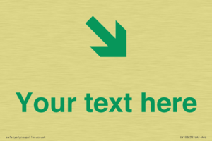 IV10823: Custom Safe Condition inverse: Green Down right arrow