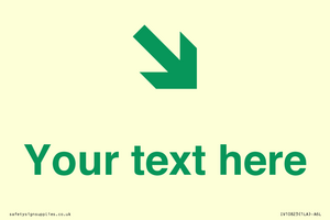 IV10823: Custom Safe Condition inverse: Green Down right arrow