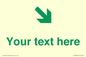 IV10823: Custom Safe Condition inverse: Green Down right arrow