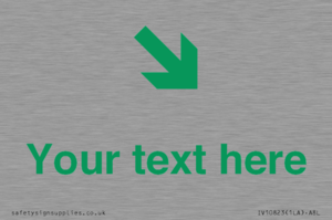 IV10823: Custom Safe Condition inverse: Green Down right arrow