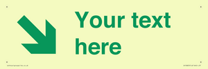 IV10823: Custom Safe Condition inverse: Green Down right arrow