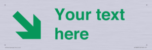 IV10823: Custom Safe Condition inverse: Green Down right arrow