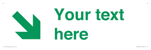 IV10823: Custom Safe Condition inverse: Green Down right arrow