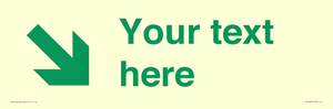 IV10823: Custom Safe Condition inverse: Green Down right arrow