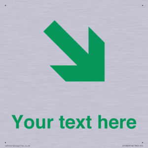 IV10823: Custom Safe Condition inverse: Green Down right arrow