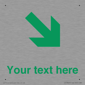 IV10823: Custom Safe Condition inverse: Green Down right arrow