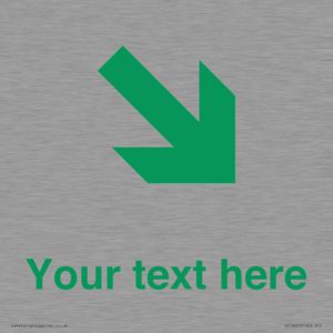 IV10823: Custom Safe Condition inverse: Green Down right arrow