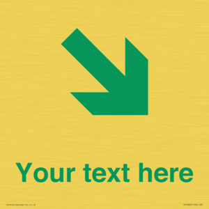 IV10823: Custom Safe Condition inverse: Green Down right arrow