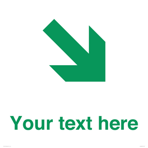 IV10823: Custom Safe Condition inverse: Green Down right arrow