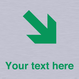 IV10823: Custom Safe Condition inverse: Green Down right arrow