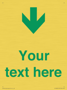 IV10825: Custom Safe Condition inverse: Green Down arrow