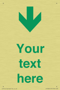 IV10825: Custom Safe Condition inverse: Green Down arrow