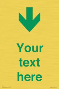 IV10825: Custom Safe Condition inverse: Green Down arrow