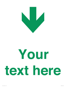 IV10825: Custom Safe Condition inverse: Green Down arrow