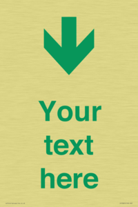 IV10825: Custom Safe Condition inverse: Green Down arrow