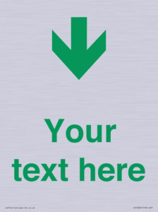 IV10825: Custom Safe Condition inverse: Green Down arrow