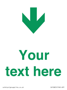 IV10825: Custom Safe Condition inverse: Green Down arrow