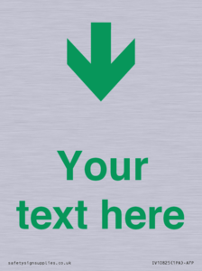 IV10825: Custom Safe Condition inverse: Green Down arrow