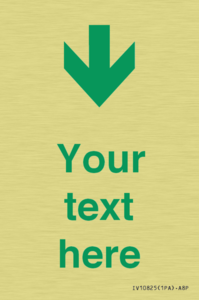 IV10825: Custom Safe Condition inverse: Green Down arrow