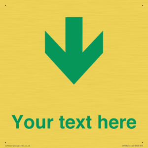 IV10825: Custom Safe Condition inverse: Green Down arrow