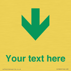 IV10825: Custom Safe Condition inverse: Green Down arrow