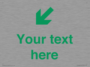 IV10827: Custom Safe Condition inverse: Green Down left right arrow