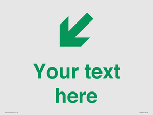 IV10827: Custom Safe Condition inverse: Green Down left right arrow