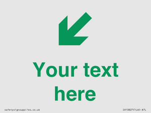 IV10827: Custom Safe Condition inverse: Green Down left right arrow