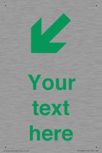 IV10827: Custom Safe Condition inverse: Green Down left right arrow