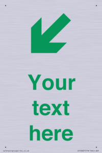 IV10827: Custom Safe Condition inverse: Green Down left right arrow