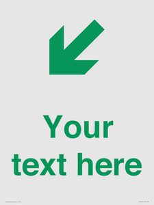 IV10827: Custom Safe Condition inverse: Green Down left right arrow