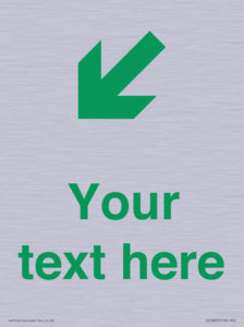 IV10827: Custom Safe Condition inverse: Green Down left right arrow