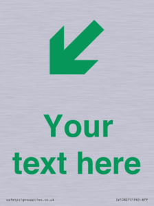 IV10827: Custom Safe Condition inverse: Green Down left right arrow