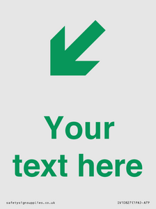 IV10827: Custom Safe Condition inverse: Green Down left right arrow