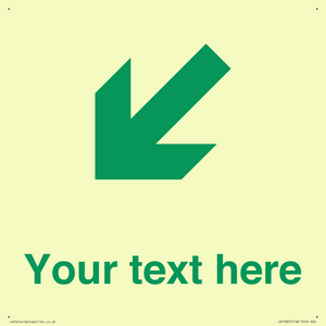 IV10827: Custom Safe Condition inverse: Green Down left right arrow