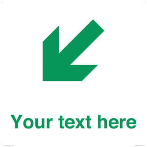 IV10827: Custom Safe Condition inverse: Green Down left right arrow