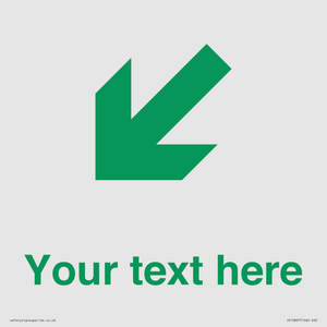 IV10827: Custom Safe Condition inverse: Green Down left right arrow